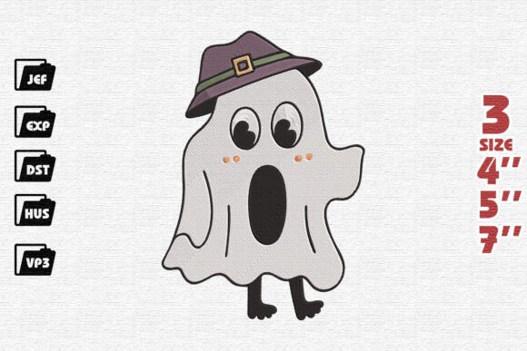 Cute Funny Boo Embroidery: A Designer’s Review