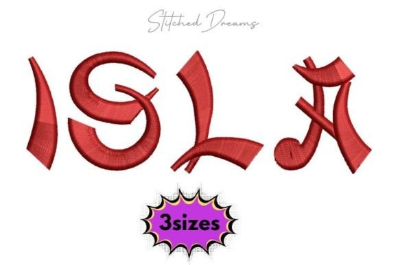 Isla Name Embroidery Design: A Pro Review