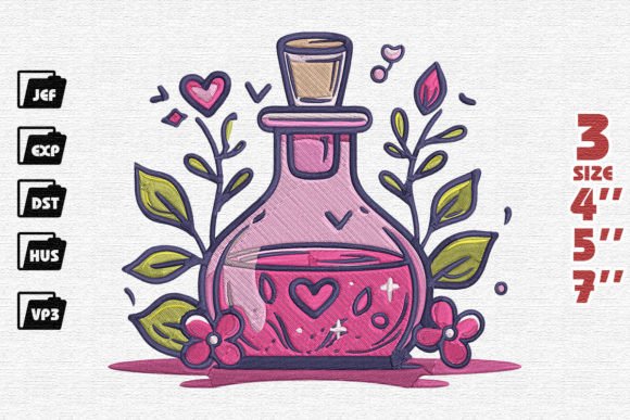 Love Potion with Flower Embroidery: A Designer’s Review
