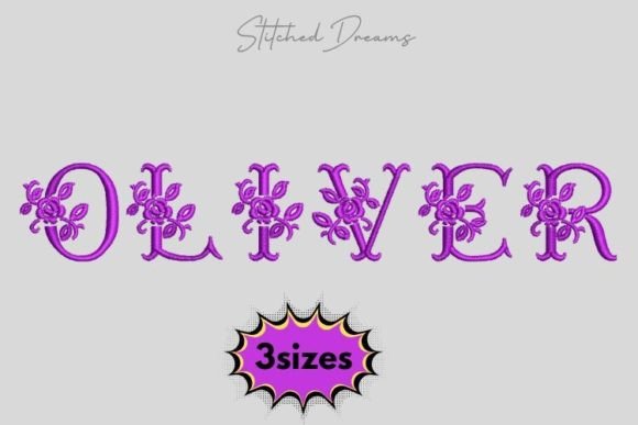 Oliver Name Embroidery Design Review for Etsy Sellers