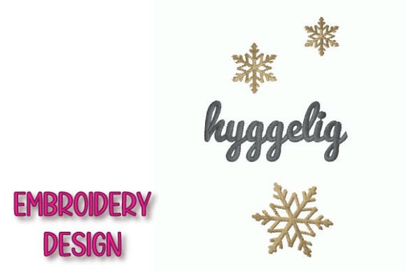 Review: Hyggelig with Snowflakes Embroidery for Holiday Sales