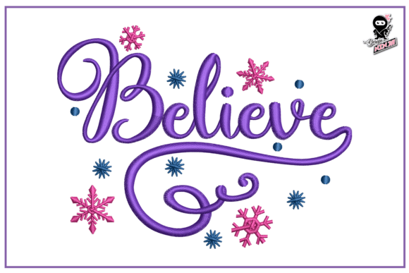 Reviewing Believe: A Christmas Embroidery Design for Apparel