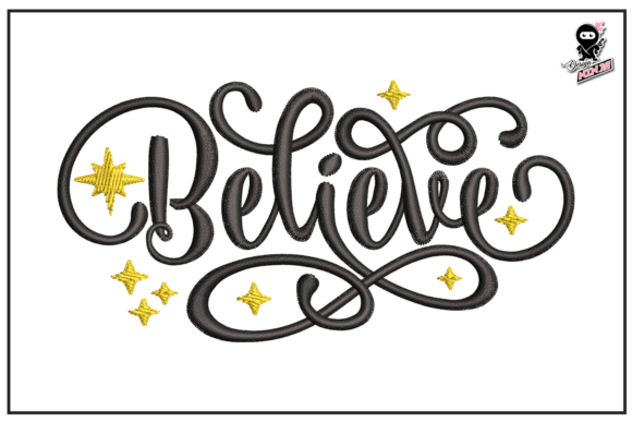 Reviewing Believe Christmas Embroidery for Etsy Shops