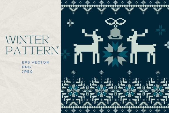 Reviewing Embroidery Winter Folk Pattern for Apparel