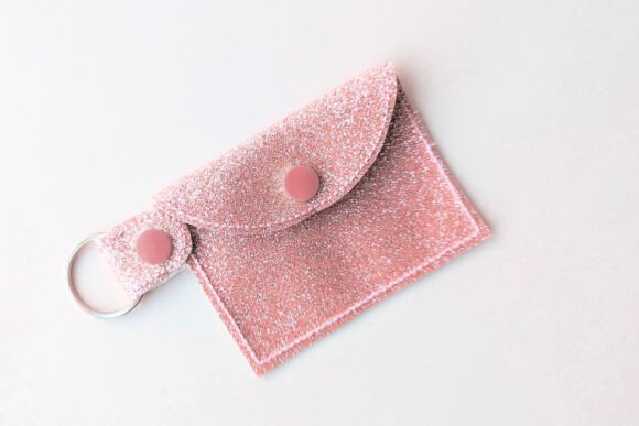 Reviewing ITH Keychain Pouch Applique Embroidery for Boutique Sweatshirts