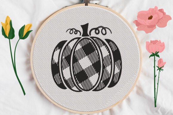 Reviewing the Halloween Pumpkin Embroidery Design
