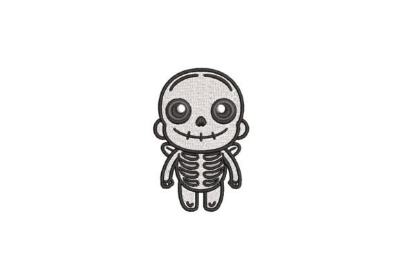 Reviewing the Skeleton Halloween Embroidery Design