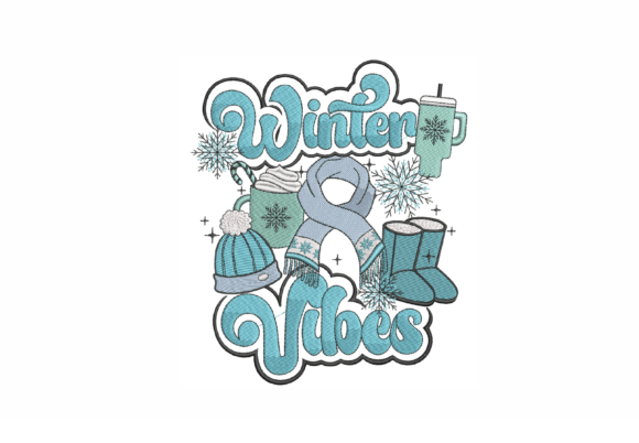 Reviewing Winter Vibes Machine Embroidery Design for Etsy Shops